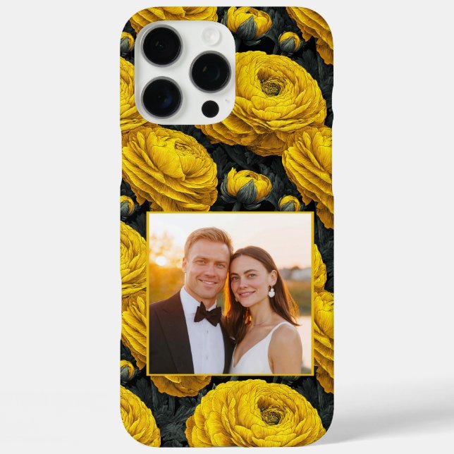 Trendy Women Gift Ranunculus Photo  iPhone 16 Pro Max Hülle (Rückseite)