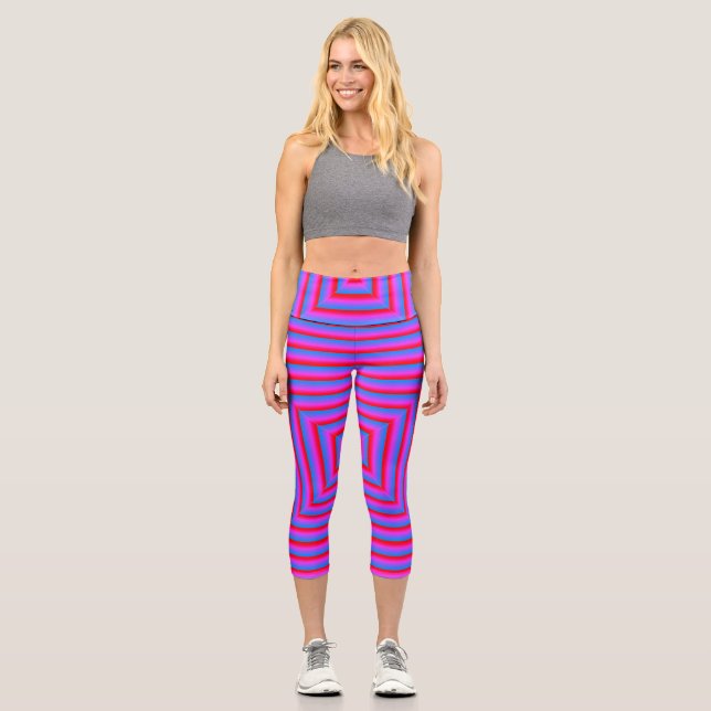 Trendy Women's Fitness Leggings (Vorderseite)