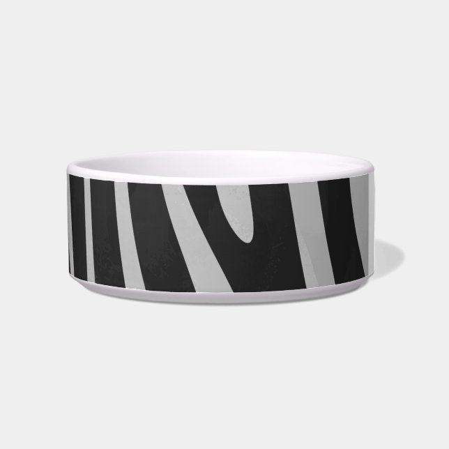 Trendy Zebra Animal Print Muster erstellt von Imag Napf (Rechts)