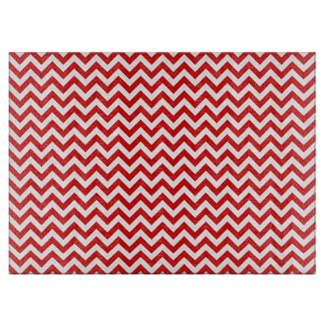 Trendy Zickzack Cutting Board Schneidebrett (Vorderseite)
