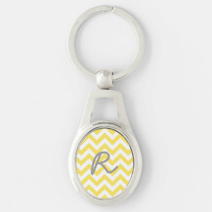 Trendy Zickzack Metal Schlüsselanhänger