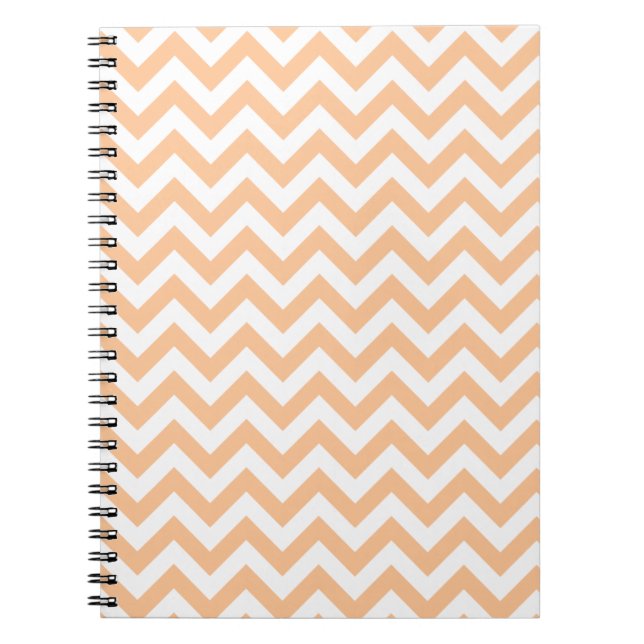 Trendy Zickzack Notebook Notizblock (Vorderseite)