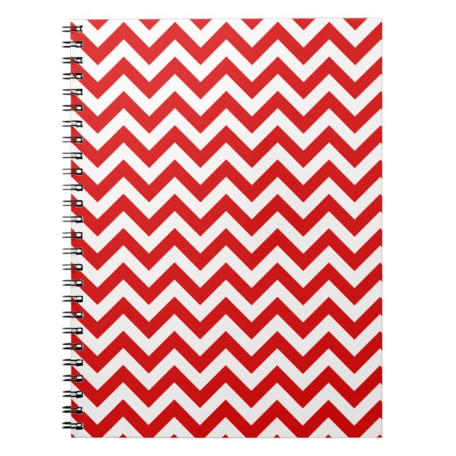 Trendy Zickzack Notebook Notizblock (Vorderseite)