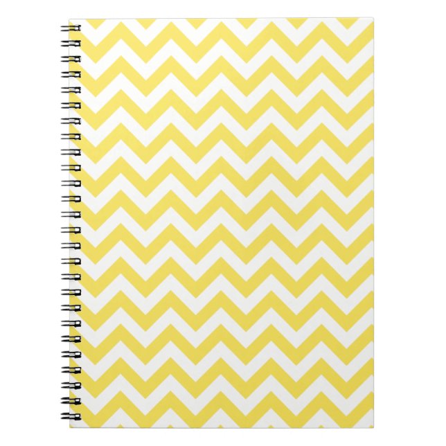 Trendy Zickzack Notebook Notizblock (Vorderseite)