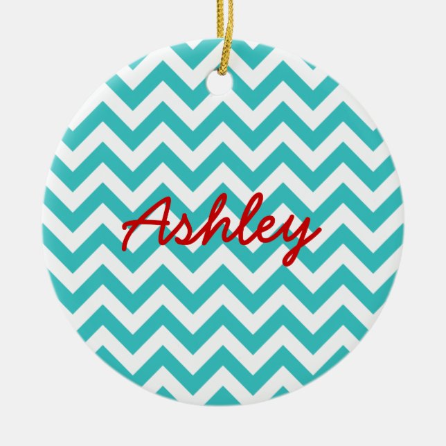 Trendy Zickzack Ornament (Vorne)