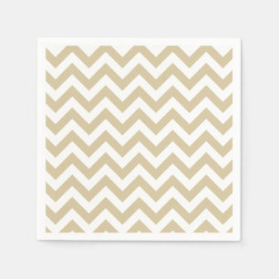 Trendy Zickzack Paper Napkins Serviette