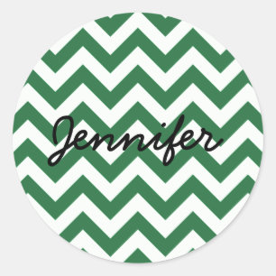 Trendy Zickzack Stickers