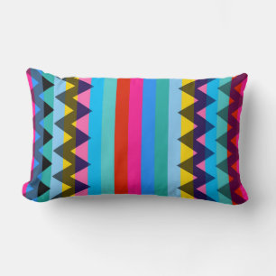 Trendy Zickzack Stripes Muster #26 Lendenkissen