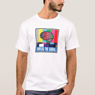 "Trennen Sie das Signal-" Bio T - Shirt-Version 2 T-Shirt