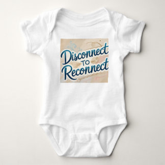 Trennen Sie die Verbindung zu Reconnect - digitale Baby Strampler