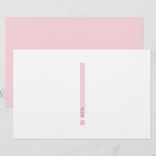 Trennende Balken Briefpapier