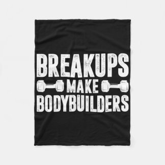 Trennlinien machen Bodybuilders zur Fitness in Fleecedecke