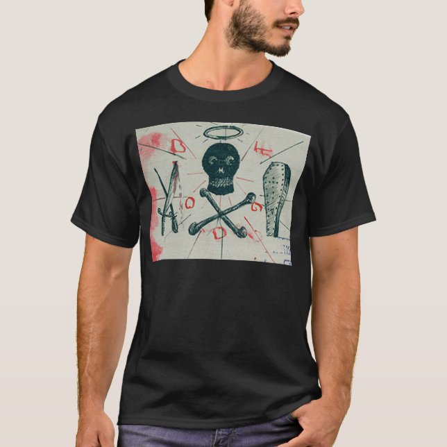 Trennmaschine-Gekritzel T-Shirt (Vorderseite)