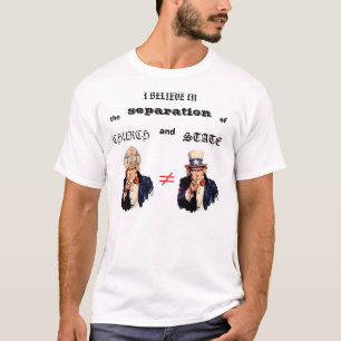 Trennung der Kirche und des Staat T-Shirt