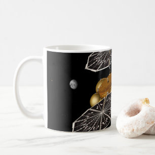 Trennung des Einstiegsfahrzeugs bei einer Mission  Kaffeetasse