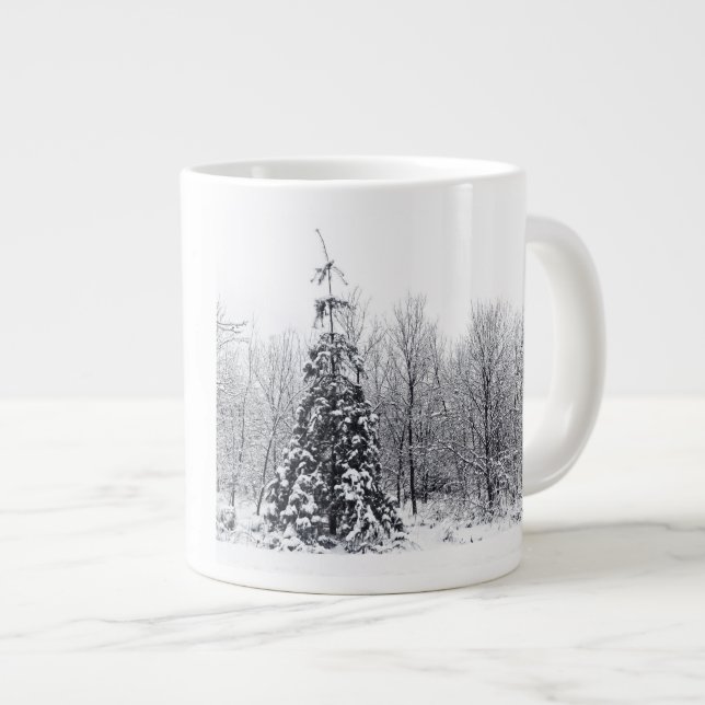 Trennung mit Sicherheit Jumbo-Tasse (Vorderseite Rechts)