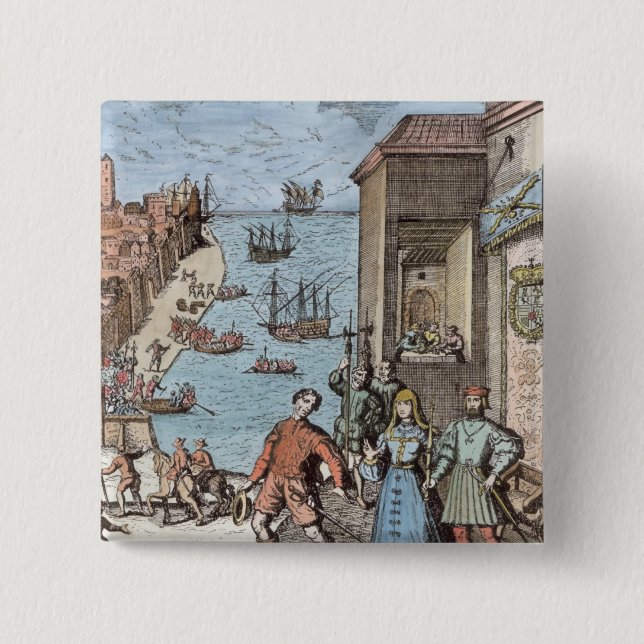 Trennung von Columbus mit Ferdinand und Button (Vorderseite)