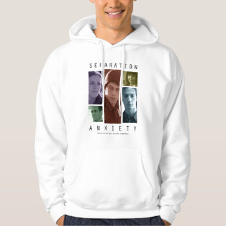 Trennungs-Angst auf Weiß Hoodie