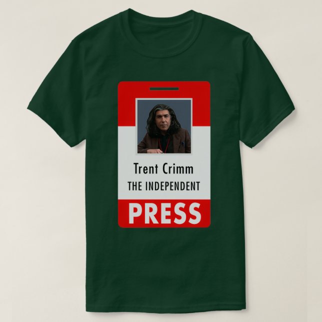 Trent Crimm ID Card 2 T-Shirt (Design vorne)