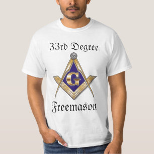 trente-troisième T-shirt de franc-maçon de degr