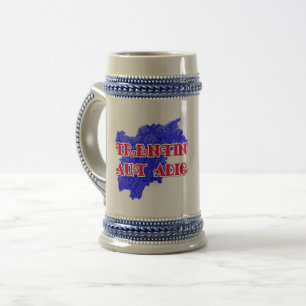 Trentino Südtirol Bierglas