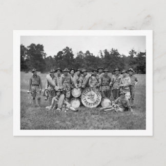 Trenton N.J. Militärische Band: Anfang der 1900er Postkarte