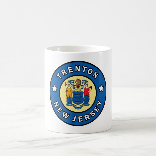 Trenton New Jersey Kaffeetasse (Mittel)