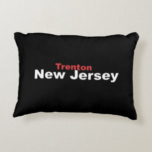 Trenton, New Jersey Pillow Dekokissen