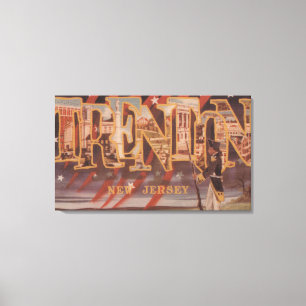 Trenton, New-Jersey (revolutionär) Leinwanddruck