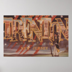 Trenton, New-Jersey (revolutionär) Poster