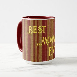 Treny Burgundy Gold Luxury Linen Collection Tasse