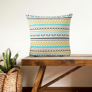 Treny Geometric Aztec Inspiriertes Muster Kissen