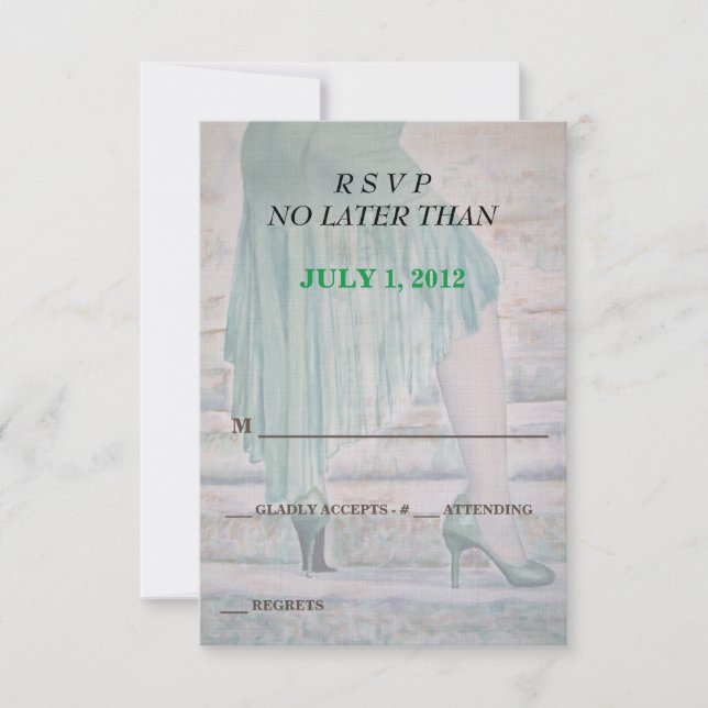 TREPPE BIS ... | EINLADUNG (Vorderseite)