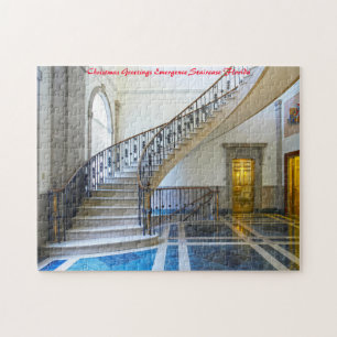 Treppe der Emergenz Florida. Weihnachtsgrüße