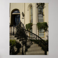 Treppe in Savannah, Georgien