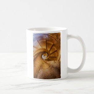 Treppe mit nach unten führender Spirale, Portugal Kaffeetasse
