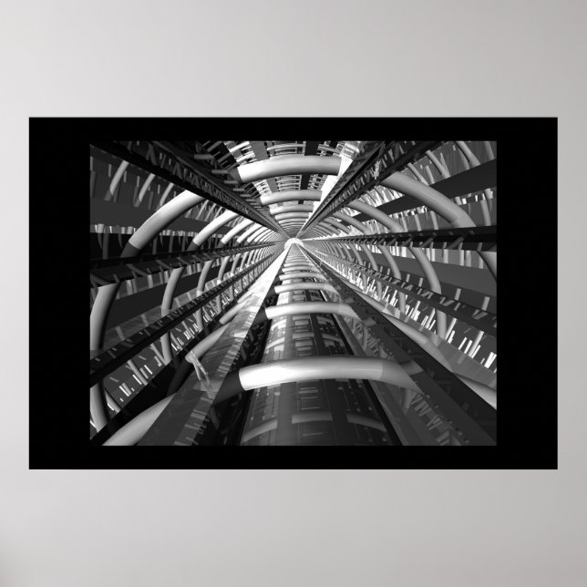 Treppe Poster (Vorne)