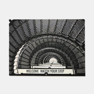 Treppe Türmatte mit Spiralmuster