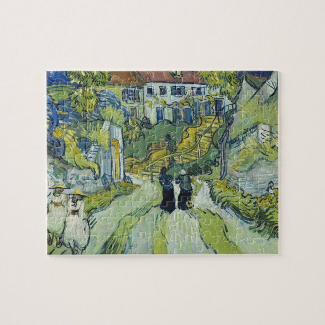 Treppe von Auvers durch Vincent van Gogh (Horizontal)
