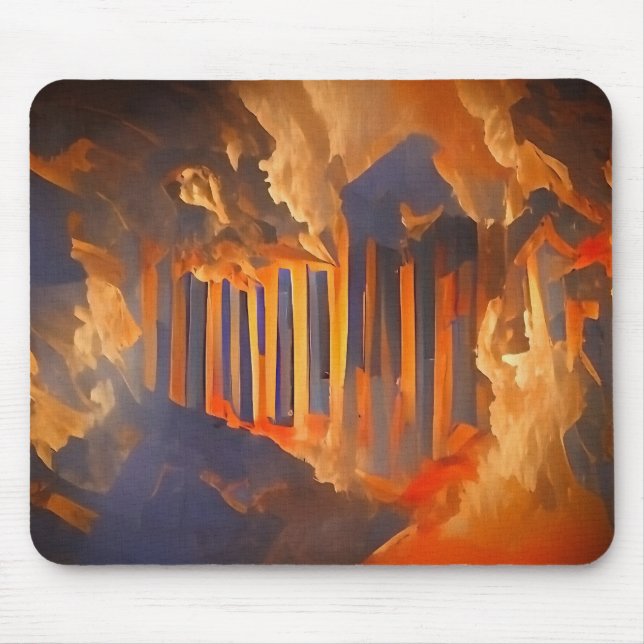 Treppe zum Himmel Mousepad (Vorne)
