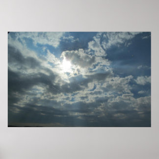 Treppe zum Himmelbett Poster