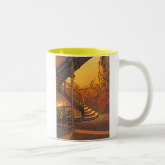 Treppe Zweifarbige Tasse