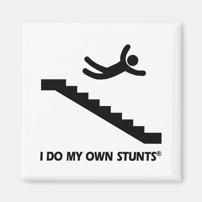 Treppen meine eigenen Stunts Magnet (Vorne)