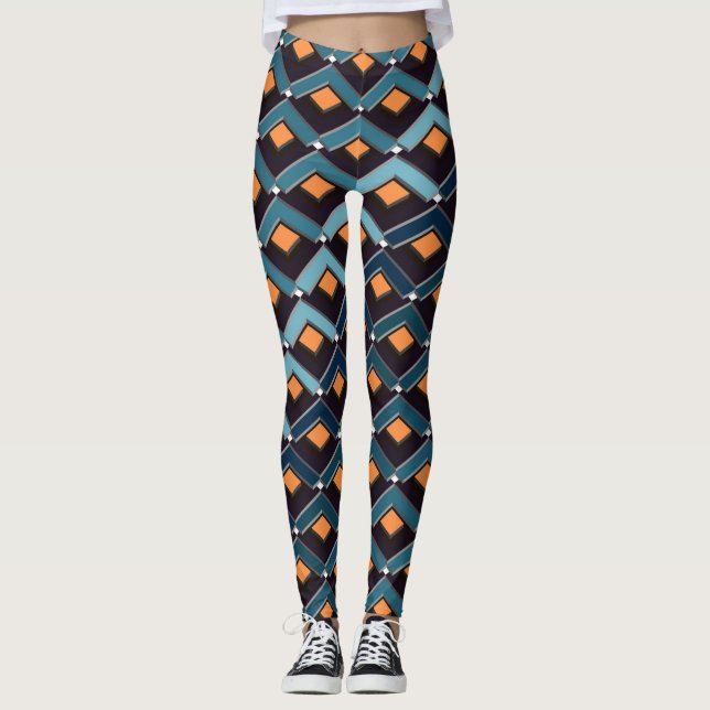 Treppen Muster Altona Leggings (Vorderseite)