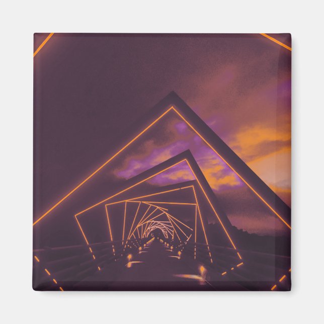 Treppenbrücke Magnet (Vorne)