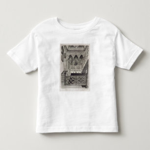 Treppenhaus am Erdbeerhügel, graviert von J. Newt Kleinkind T-shirt