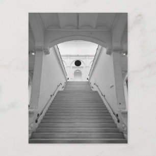 Treppenhaus des Stedelijk Museum Amsterdam Postkarte