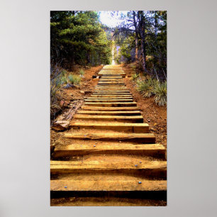 Treppenhaus zum Himmel Poster