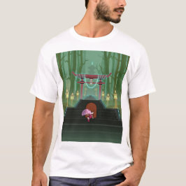 Treppenhaus zum Tempel T-Shirt