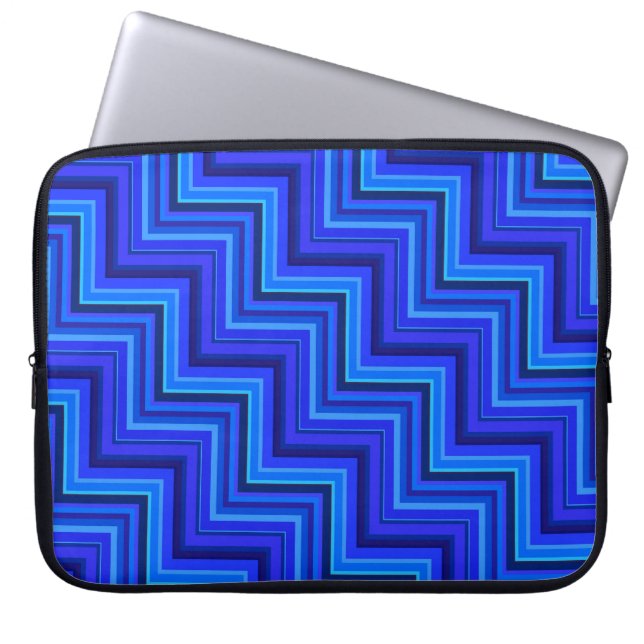 Treppenmuster Laptopschutzhülle (Vorderseite)